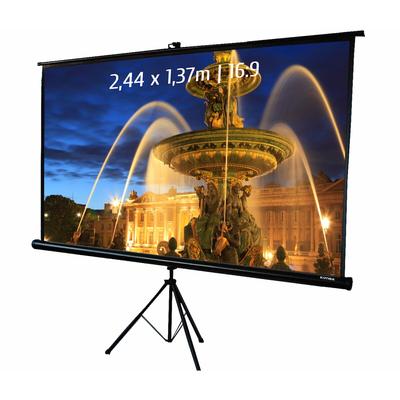 KIMEX - Stativ-Leinwand 2,44 x 1,37m - Format 16:9