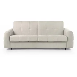 SCHLAFSOFA Pireus mit italienischem Gestell, 140x200, Olivgrün