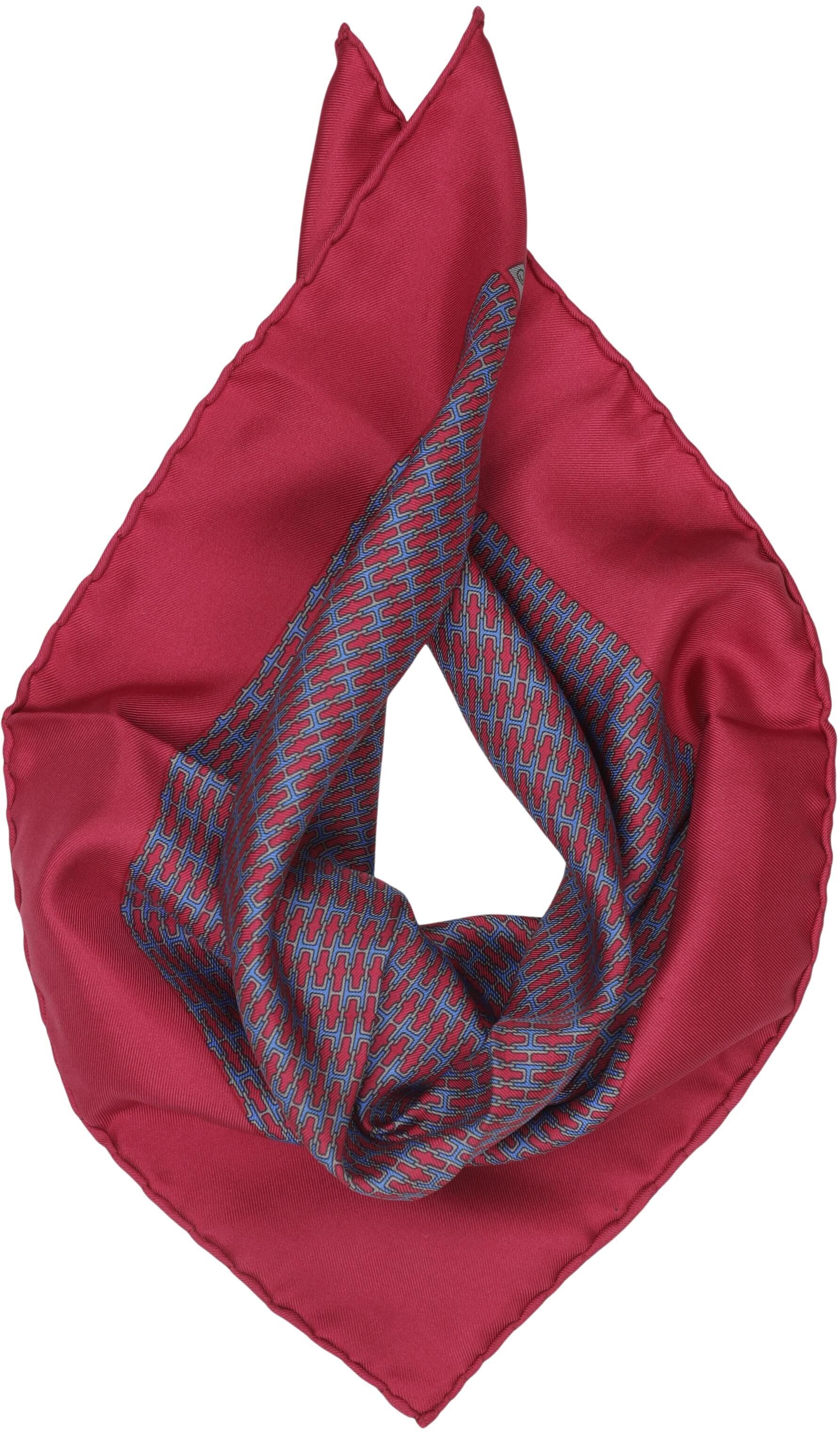 Hermès Damen Schal oder Tuch, Rot, Seide - Second Hand
