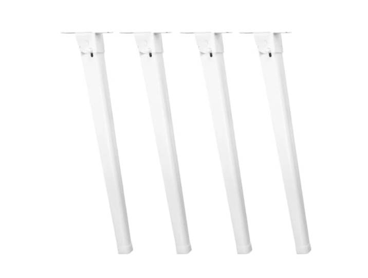 DUNSBY Klapptischbeine 4 Stück Klapptischbeine Robuste Couchtische mit Metallbett, breite Anwendung(36.1X8.5cm)