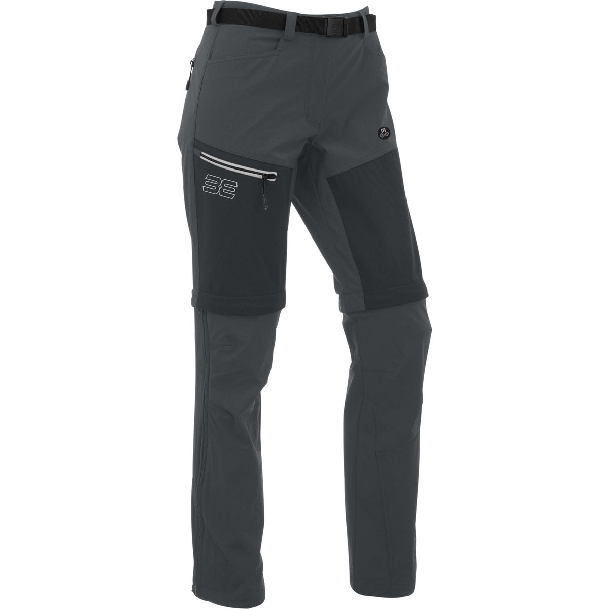 MAUL Sport Oakville 2XT - T-zipp off Hose elas. dark grey (1001) 46 5761100735-1001-46