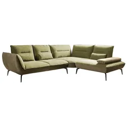 Ecksofa Payton Stoff Olive /