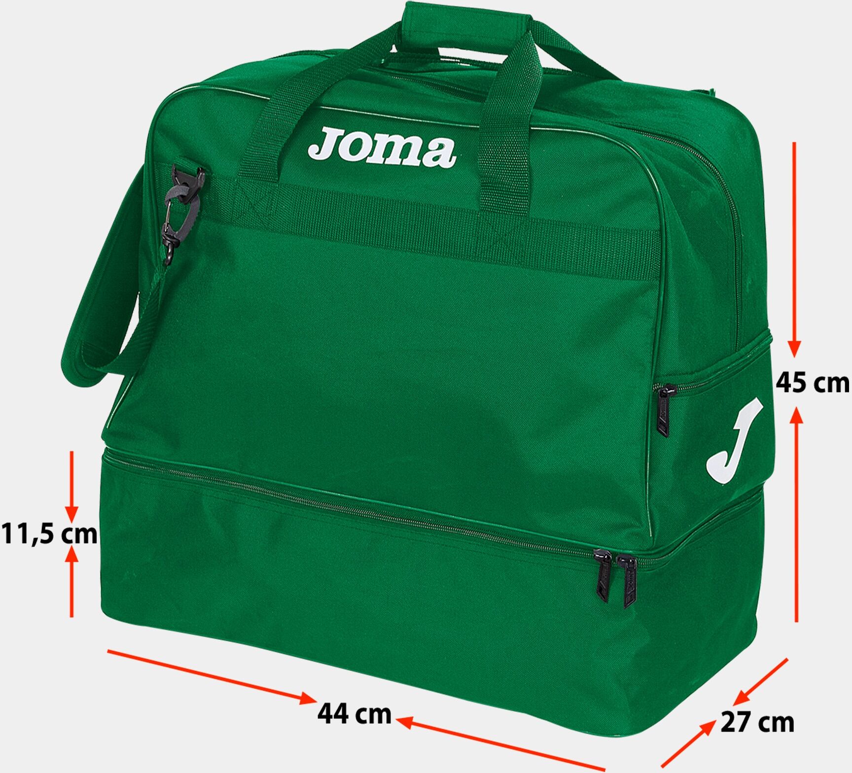Joma Bolsa de deporte fútbol unisex Training iii .  (S) Verde