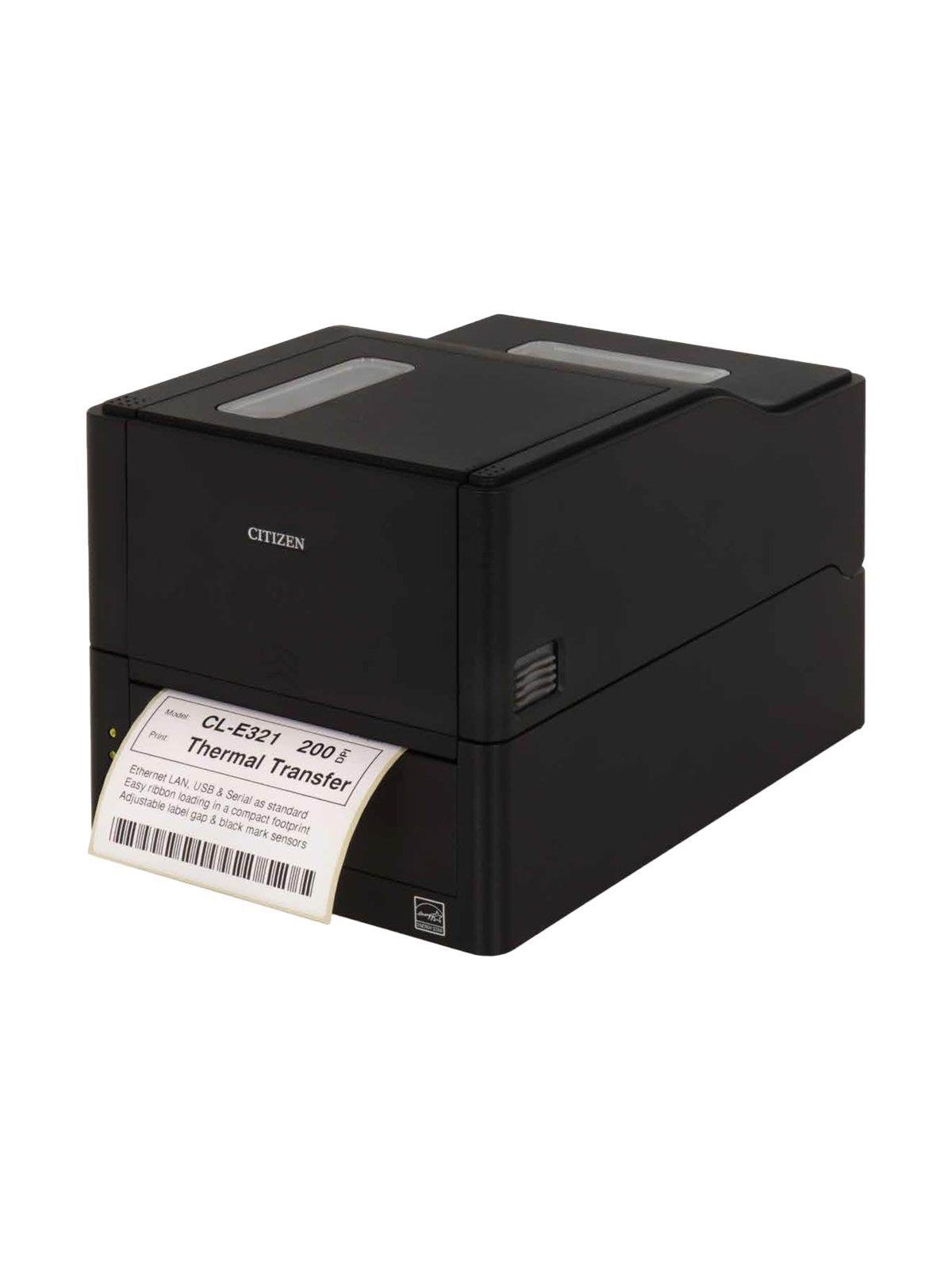 Citizen Systems CL-E321 Label Printer Black (LAN/ USB/ Serial)