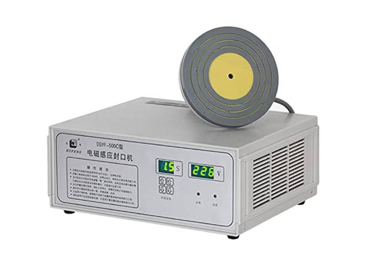 Qiang Aluminiumfolie-Dichtungsmaschine Electromagnetic Induction Sealing Machine Heißsiegeler Handheld Versiegelungsmaschine 1–13cm Kunststoff/Glas Flaschenverschluss-Versiegelungsgerät,50-130mm