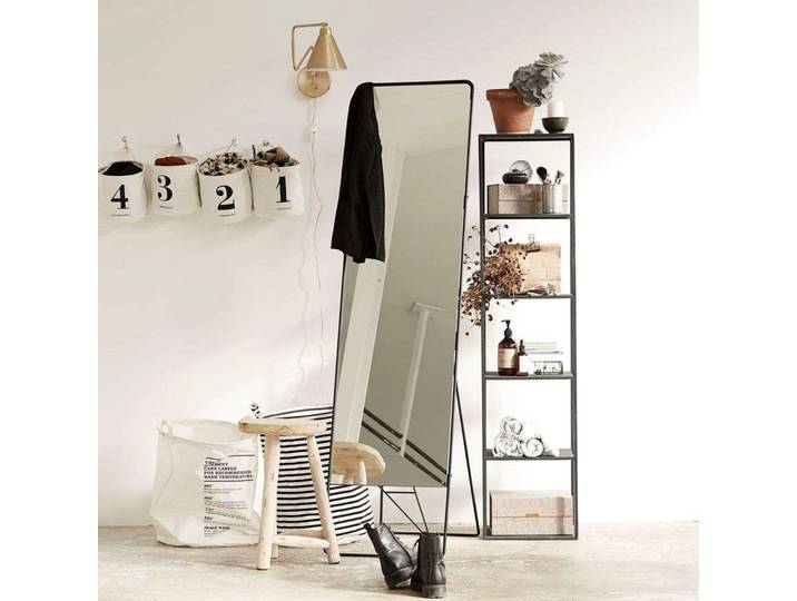 Game Wandleuchten 70cm Messing/Weiß - House Doctor - Wohnzimmer - Metall
