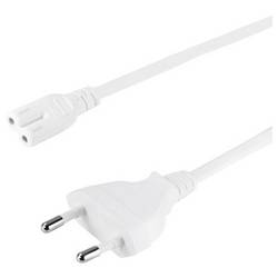 LogiLink CP195W Strom Netzkabel Weiß 10.00 m