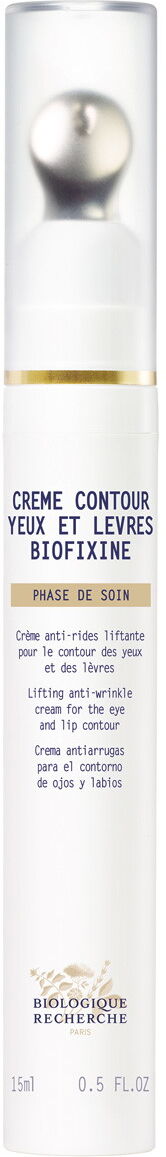 15ml Biologique Recherche Crème Contour Yeux et Lèvres Biofixine