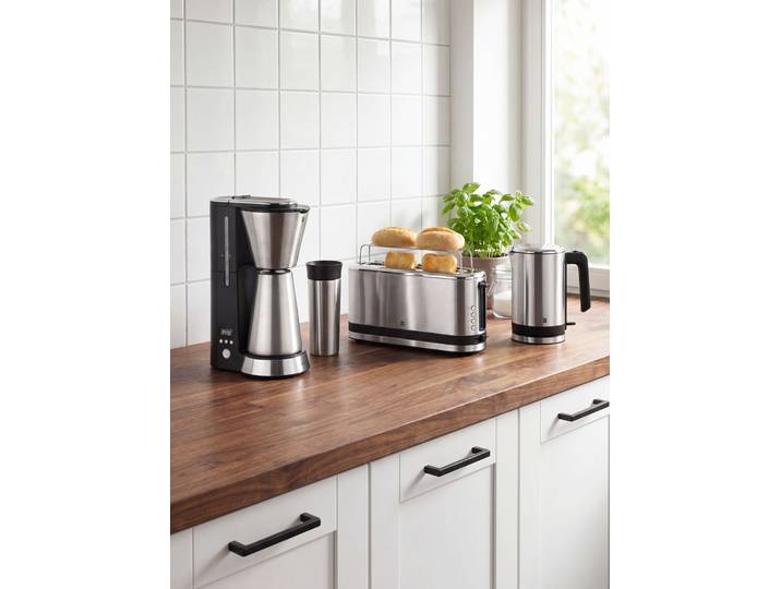 WMF Frühstücksserie, Cromargan® Edelstahl, Edelstahl, Kaffeemaschine