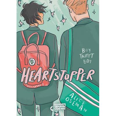 Heartstopper Volume 1 (deutsche Hardcover-Ausgabe), Gebundene Ausgabe von Alice Oseman, Loewe