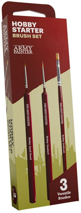 Lot de 3 pinceaux débutant Hobby Starter Brush Set - Army Painter
