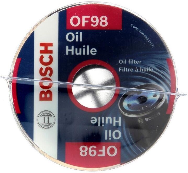 Bosch F 026 408 898 Öljynsuodatin