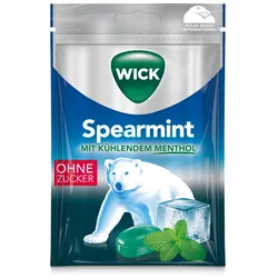 WICK Spearmint Bonbons o.Zucker 72 g