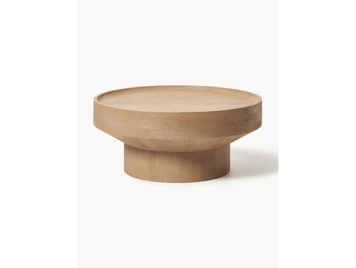 Table basse ronde en manguier Benno