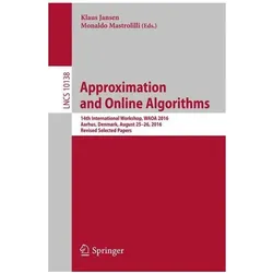Approximation and Online Algorithms, Fachbücher von Klaus Jansen, Monaldo Mastrolilli