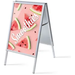 Kundenstopper A1 Komplettset Smoothies
