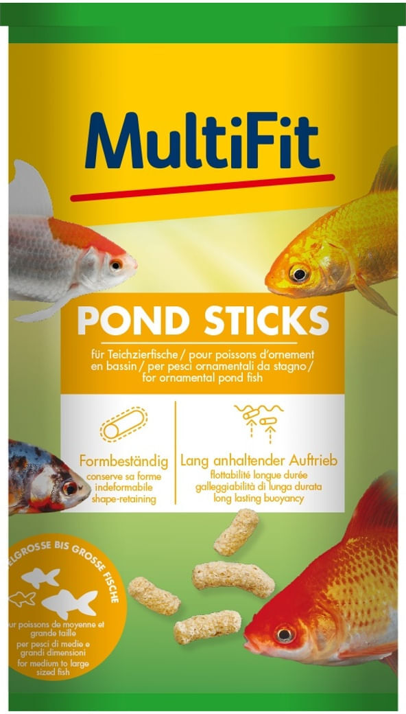 Multifit Pond Sticks per Pesci Ornamentali da Stagno 100G