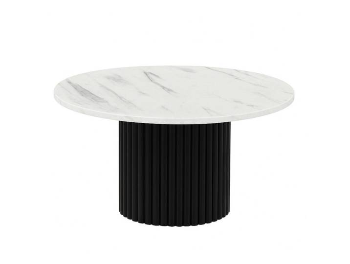 Sepro Meble Couchtisch Weiß Riko Platte 58 cm, 58x42x58 cm, Wohnzimmer, Wohnzimmertische, Couchtische