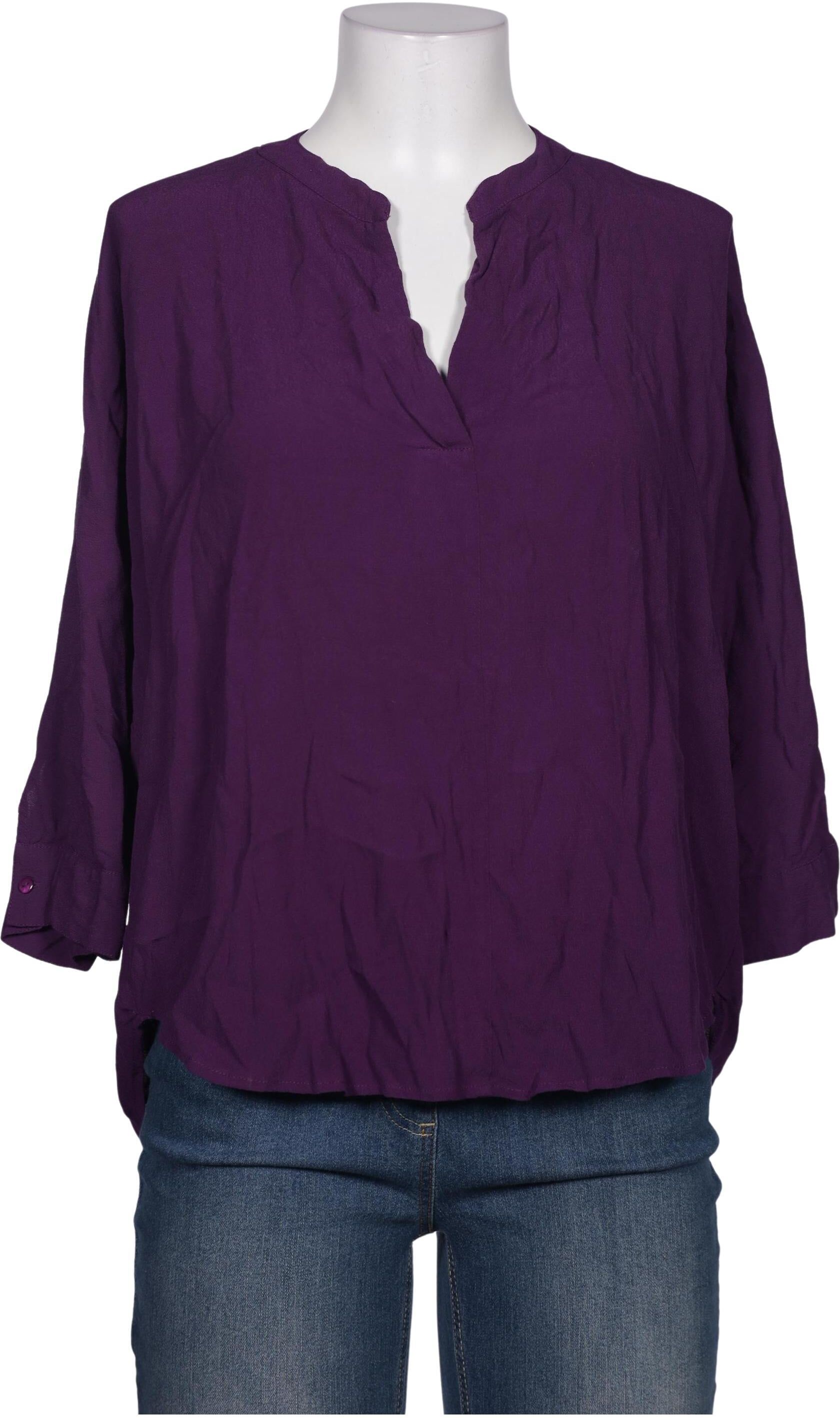 Monsoon Damen Bluse, Lila, Gr. M, Viskose - Second Hand