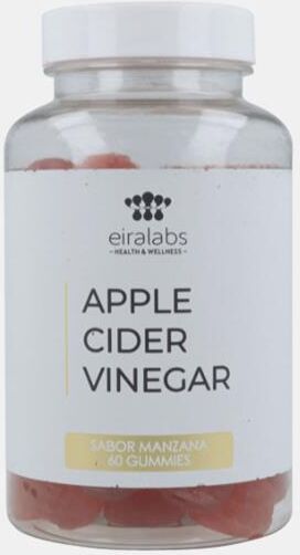 EIRALABS VINAGRE DE SIDRA DE MAÇA 60 GOMAS