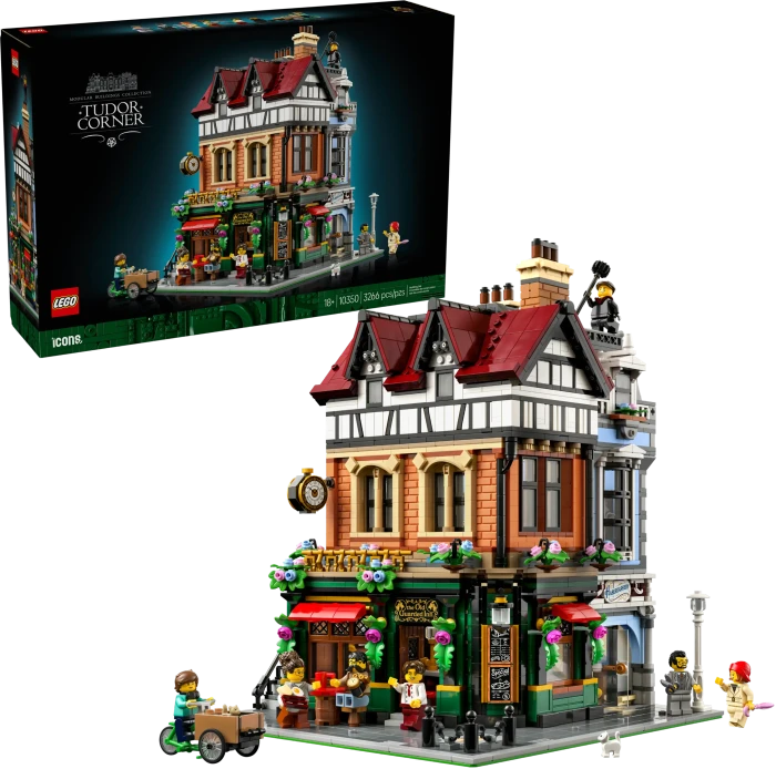 LEGO Icons 10350 Eckhaus im Tudorstil