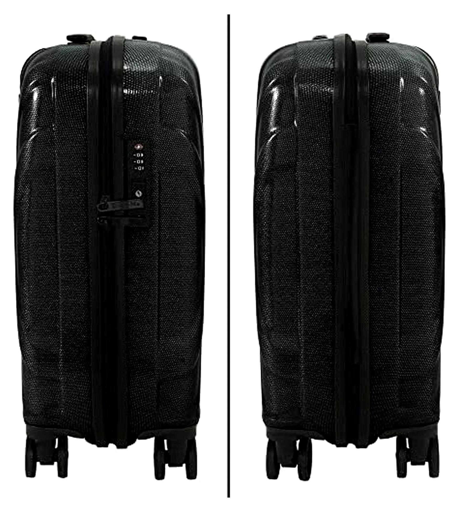 Caterpillar - 3-teiliges Kofferset, 20"/55cm (40L), 24"/64cm (65L) und 28"/75cm (98L) Trolleys - Schwarz