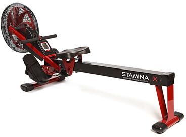 Stamina X Air Rower Home Fitness Equipment by Stamina in Red Black