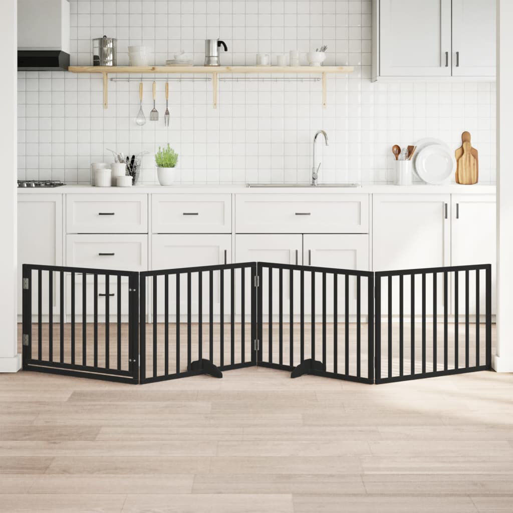 Archie & Oscar Ziggie Solid Wood Dog House Door Black 60cm H x 320cm W x 2cm D
