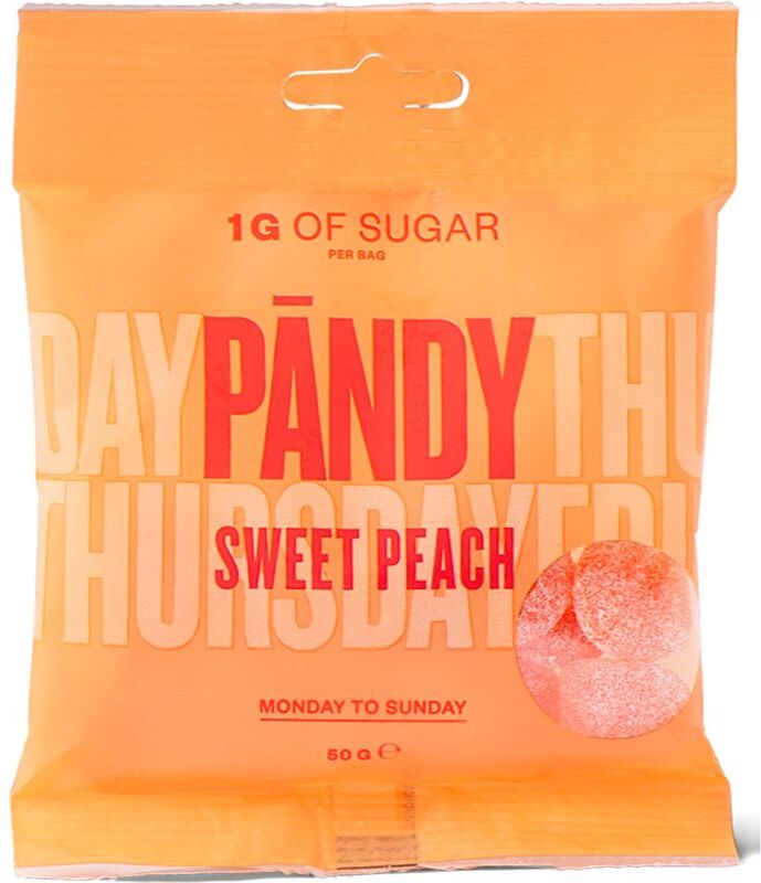Pändy Candy Sweet Peach Geleebonbons 50 g