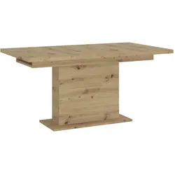 Wójcik Esstisch mit Auszug Luci 160/200 x 90 cm Holzoptik Artisan-Eiche 160