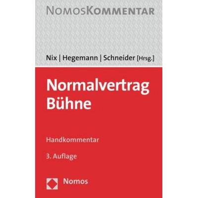 Normalvertrag Bühne, Taschenbuch von , Nomos, 978-3-8487-5295-9