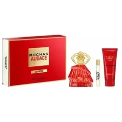 Rochas, Beauty Geschenkset, Audace Le Parfum Spray Set 90 ml mit 3 Artikeln (Parfum Set)