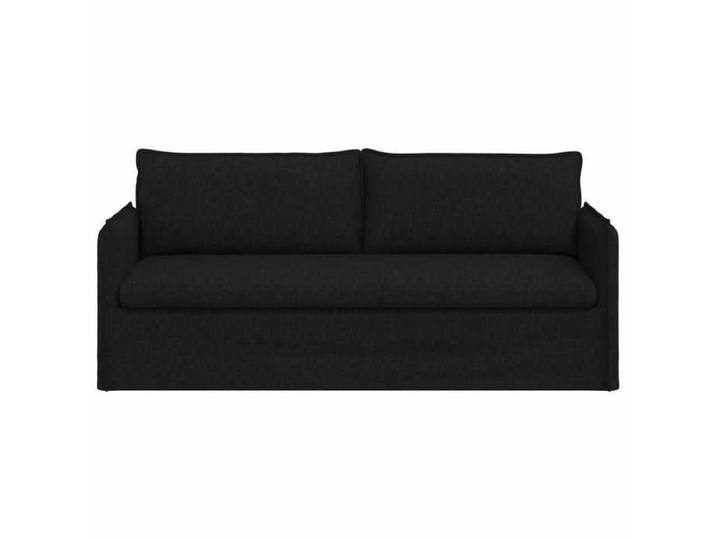 Noir SOFA - Moderne - Canapé 180cm - 3 places - Noir Métал C458