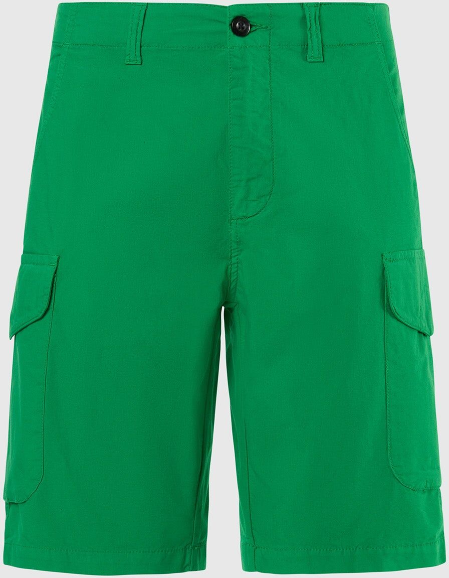 North Sails America Cargo-Shorts aus Popeline Green bee 33