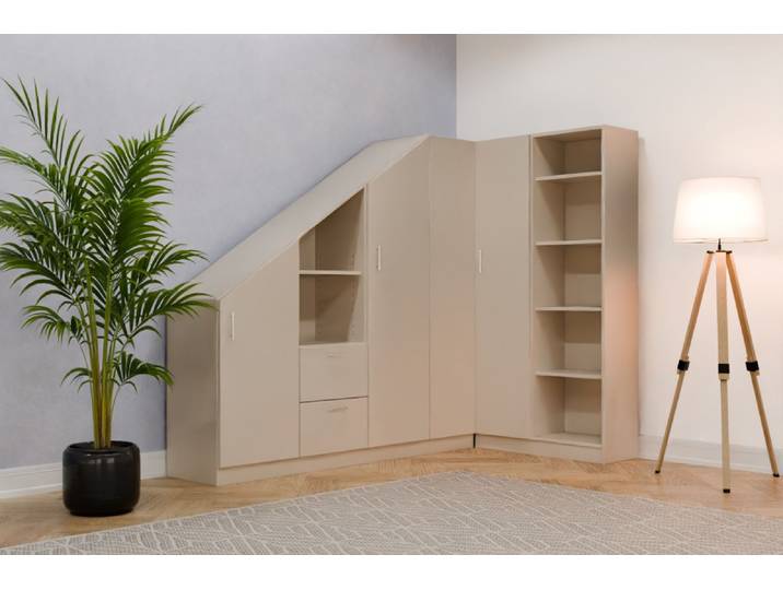 Eckschrank mit Schräge nach Maß - Individuell konfigurieren