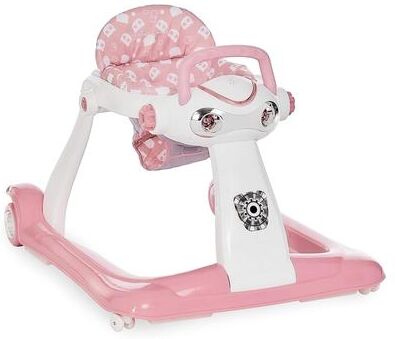 Dream On Me 2-in-1 Charlie Car Walker in Pink