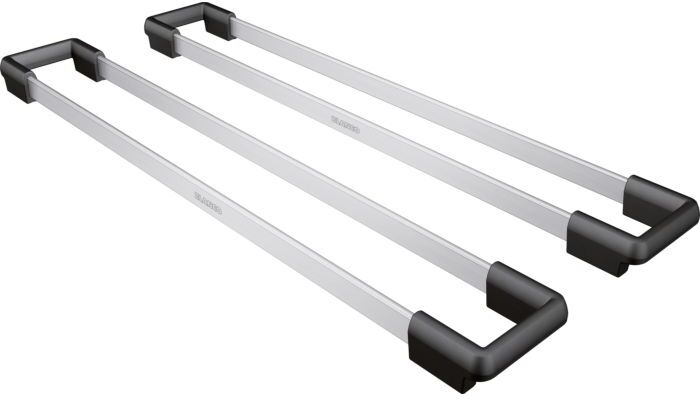 Blanco Top-Schienen 235906 zum Arbeiten auf 2 Ebenen, Edelstahl