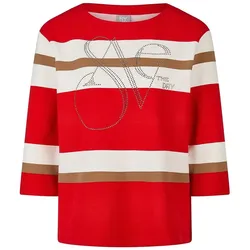 Sweatshirt 3/4-Arm Rabe rot, 52