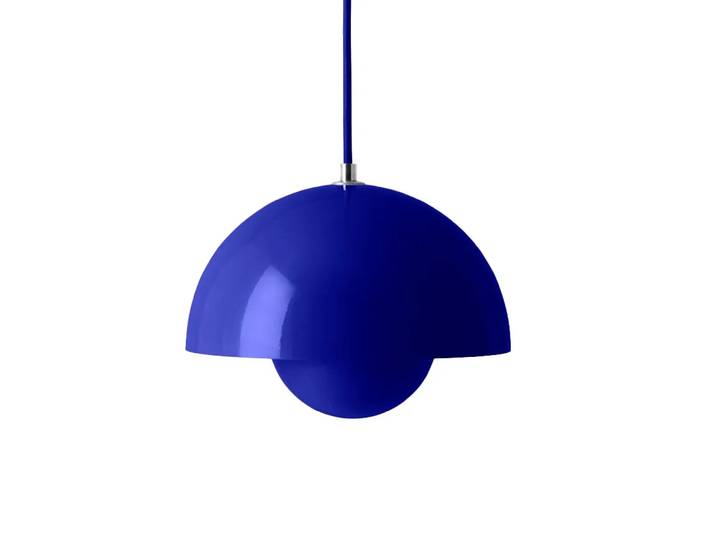 &Tradition Suspension Flowerpot VP1 Cobalt blue