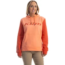 Klim Pullover, Kapuzenpullover Damen - Hell Orange/Orange - S