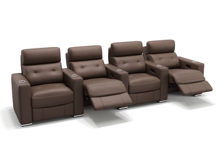 Leder 4-Sitzer Sofa MATERA Relaxsofa