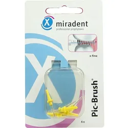Pic-Brush Ersatzbürsten X-Fein Gelb 6 ST