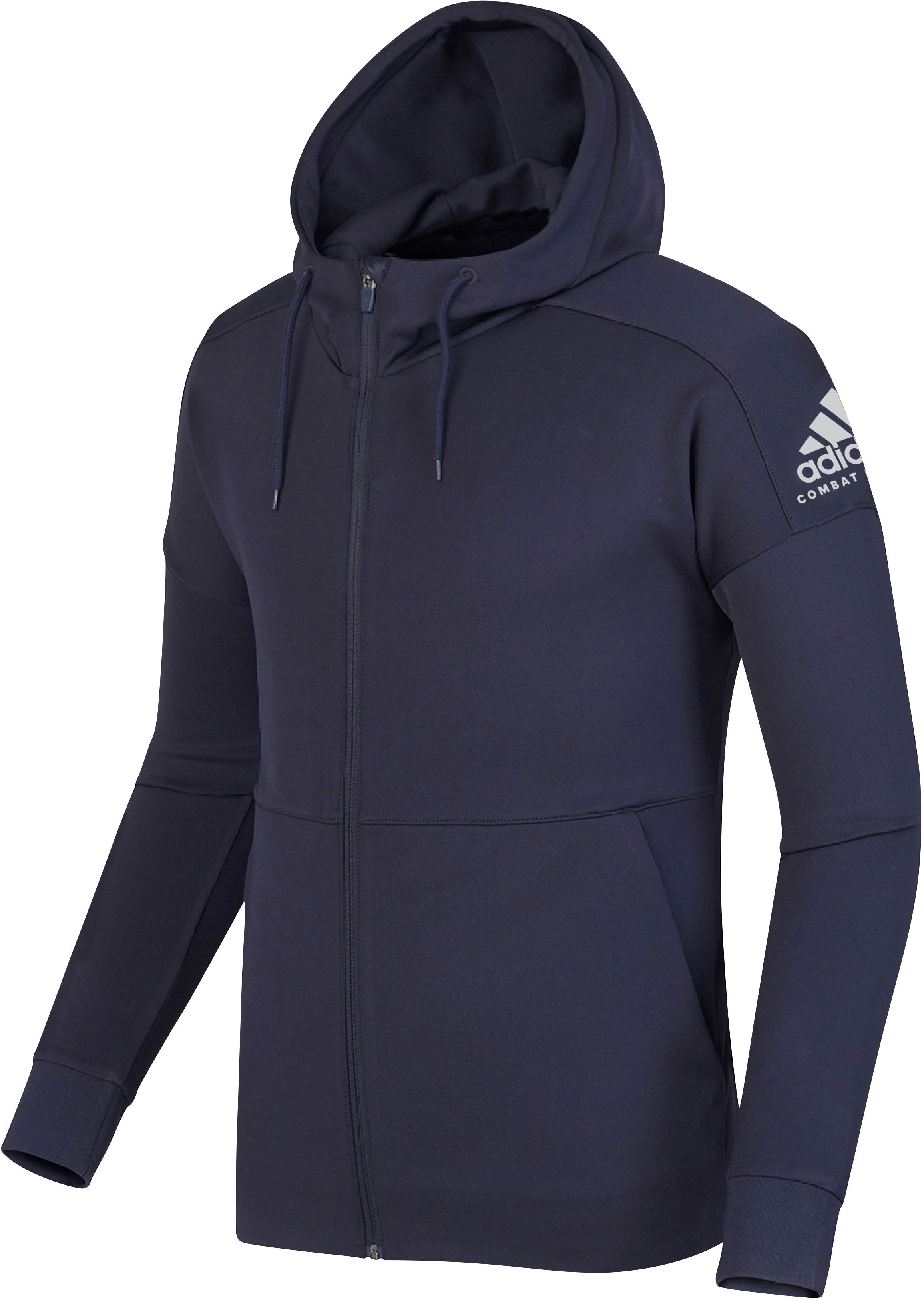 Trainingsjacke ADIDAS PERFORMANCE "Tracksuit Jacket" Gr. XXL, blau, Jacken, Herren, XXL, Obermaterial: 100% Polyester, Trainingsjacke blau XXL
