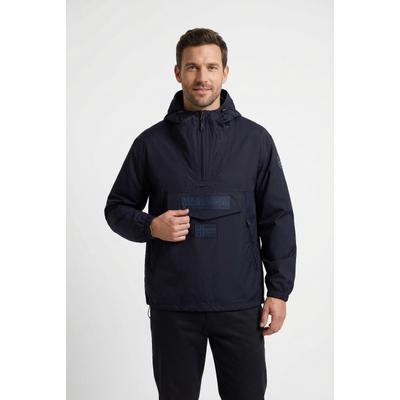 Windbreaker NAPAPIJRI "Rainforest", Damen, Gr. M, blau (blu marine), Obermaterial: 100% Polyamid, Jacken Windbreaker, mit hochschließendem Kragen, windabweisend und wasserabweisend