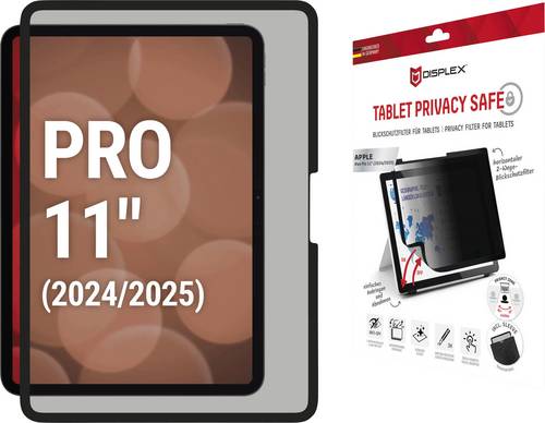 DISPLEX Displayschutzglas mit Blickschutz Apple iPad Pro 11 1 St. 01984