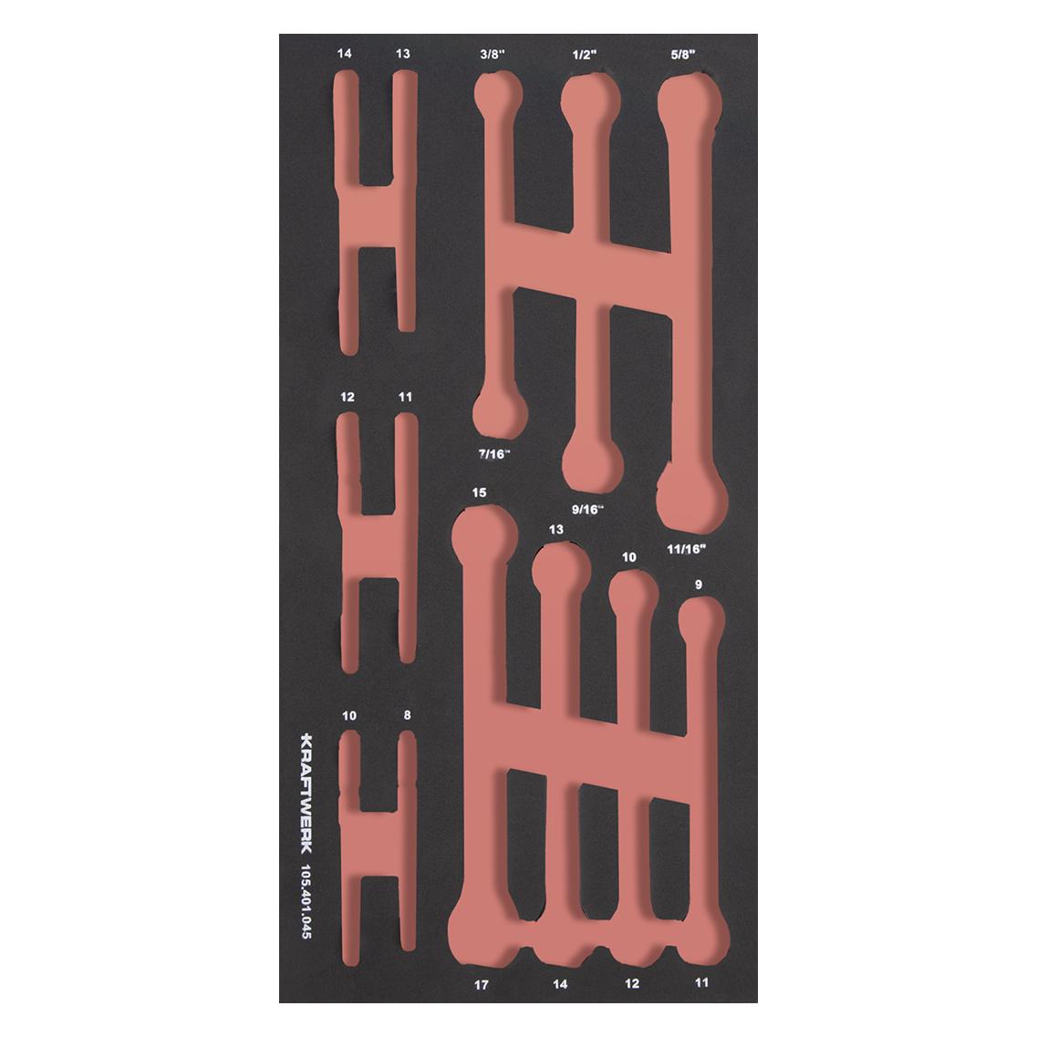 Kraftwerk Leere PRO LINE EVA Einlage Art. (105.998.045)