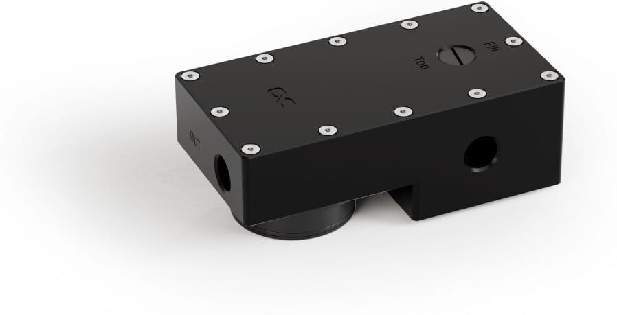Alphacool ES Reservoir DDCzero 1U mit Pumpe