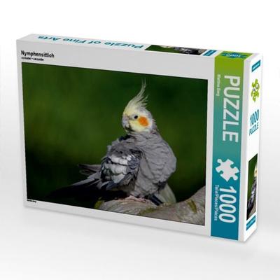 CALVENDO Puzzle Nymphensittich | 1000 Teile Lege-Größe 64x48cm Foto-Puzzle für glückliche Stunden