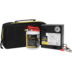 airMAN Reifendichtmittel ResQ Max, Set, für Auto, Pannenhilfe, Kompressor & Reifendichtmittel, 620ml