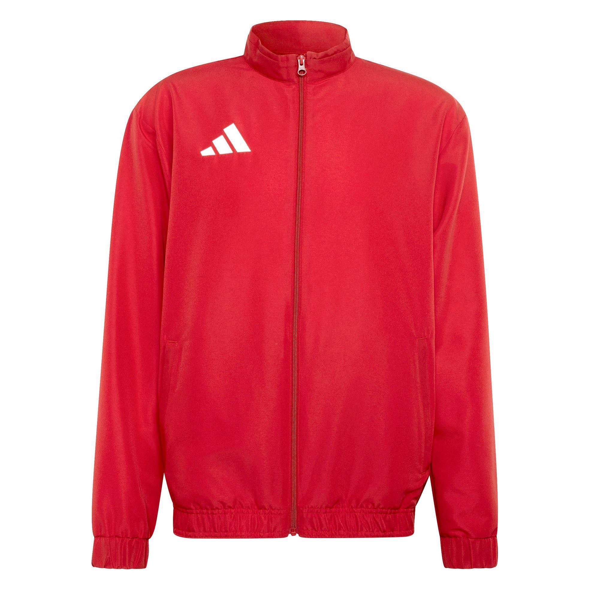Adidas rotes Herren-Sweatshirt für die Entrada-Präsentation (M) (JZ6622)